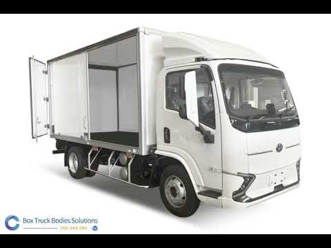 Sliding Side Door Box Truck Body