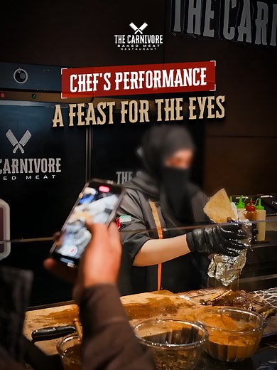Culinary Performance at The Carnivore Restaurant