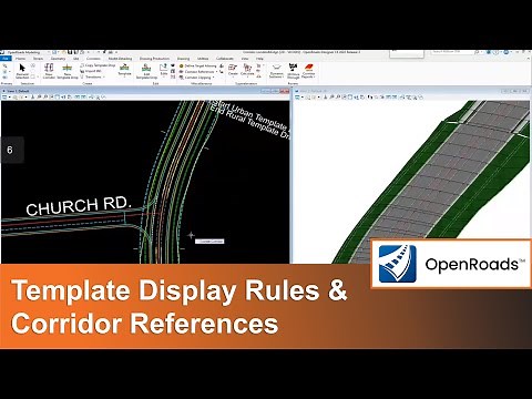 Tips for Corridor Modeling 03: Template Display Rules & Corridor References
