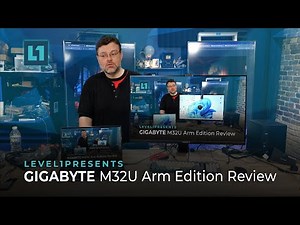 Built-in KVM! GIGABYTE M32U Arm Edition Review