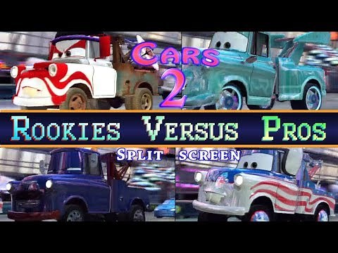 HD Cars 2 Multiplayer Split Screen Mater Showdown Rookies Versus Pros