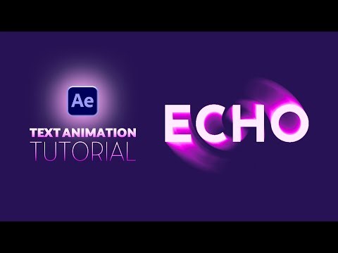 🔹 Echo Effect in After Effects | Create Stunning Motion Graphics
