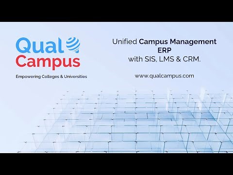 QualCampus - Unified Campus Management ERP with SIS, LMS & CRM.