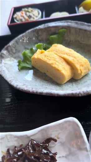 和食 Japanese-style breakfast at a Japanese inn