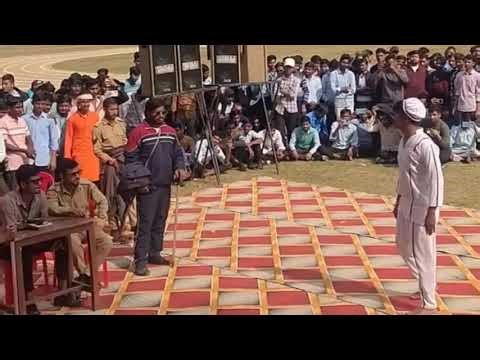 Nana Patekar ki aawaj me / JLNP mmb me krida samaroh me ladke ne ki acting #song #acting #comedy