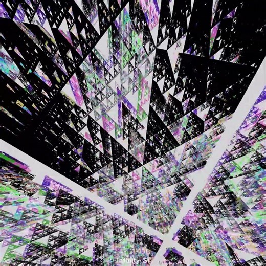 This code turned my 2D software into a 3D ENGINE! 🤩 #fractal #raymarching