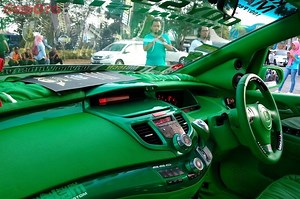Kabin Honda Odyssey 'Hulk' Ini Juga Dominan Hijau dan Mewah - Gridoto