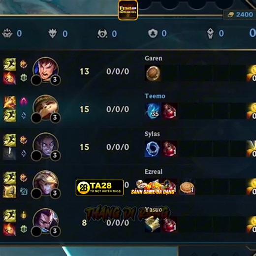 Captain teemo on duty #leagueoflegends #highlight #thangdirung #ta28 | Thắng Đi Rừng