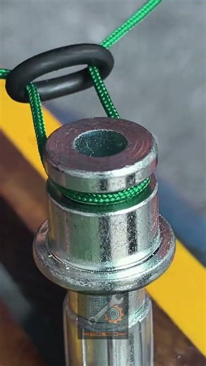 Professional Mechanics Install Rubber O Rings Using Cord Tension Secret Trick