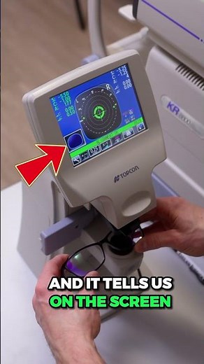 Have you heard of a lensometer? It helps us check lens prescription! #eyedoc #prescriptionglasses