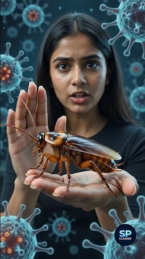 Cockroach Without a Head? The Truth Will Shock You! #ScienceFacts #Cockroach #ViralReels