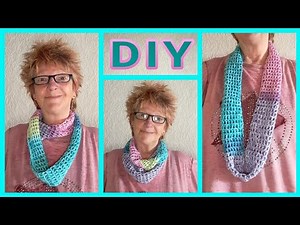 Einfacher Sommer - Loop häkeln • DIY * Julebuergerfee