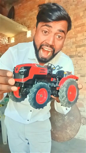 RC Swaraj 855 Mahindra tractor unboxing 🚜 remote control🔥 short video