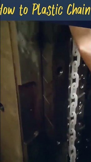 How to make Plastic Chain| Injection Molding Machine