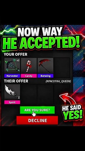 INSANE MM2 TRADE! 🤯#mm2