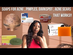 BEST SOAPS THAT CLEAR ACNE, PIMPLES & DARKSPOT FAST!! | Kojic , Good molecules, Panoxly, Retin A