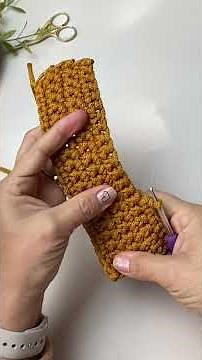 TIP: Basic rectangular crochet pattern #crochetbags #crochettutorial