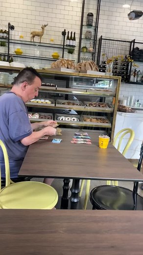 Old Mates Having Breakfast and Sorting Out Pokie Allowance