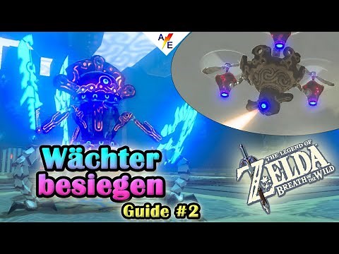 Wächter besiegen Tutorial: Nano - und Fliegender - Wächter | Breath of the Wild (BotW)