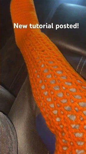 Crochet thigh high socks