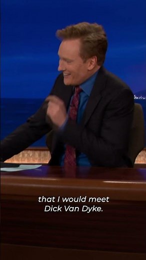 Conan O’Brien recalls meeting Dick Van Dyke as an “out-of-body experience.”