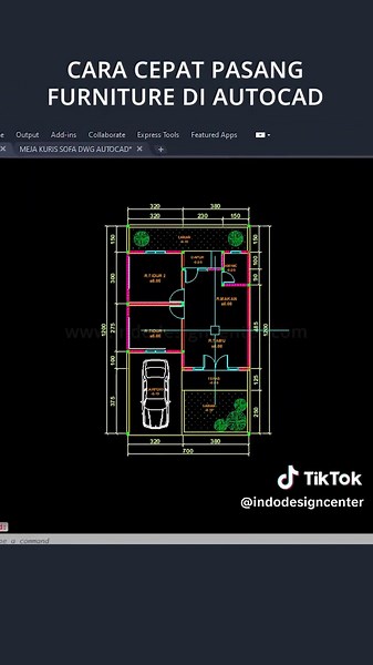 Plugin AutoCAD untuk Pasang Furniture dengan Mudah
