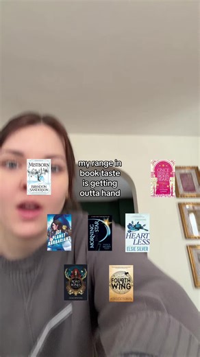 My reading taste has officially lost the plot because how am I bouncing between Mistborn, Once Upon a Broken Heart, Ice Planet Barbarians, Red Rising, Heartless, Road of Bones and Fourth Wing 😭 If your book mood changes daily, this video is for you. Fantasy, romantasy, sci-fi romance, dystopian, and cowboy romance recs all in one chaotic stack. #booktok #bookrecommendations #readingmood #fantasybooks #romantasybooks