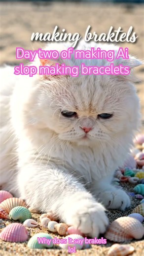Day two of making AI slop making bracelets. Help it’s so bad #textparser #myscript