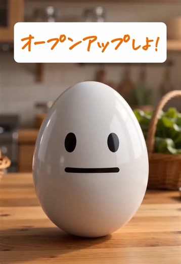 卵からの一歩：オープンアップで変わる方法