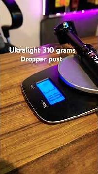 First Look: Vertical Helium Dropper Post - The Lightest in the World!