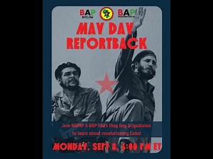 May Day Brigade 2025: A Revolutionary African Perspective on Cuba Today