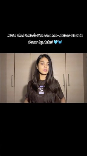 🎙️✨ Hate That I Made You Love Me — Ariana Grande | Cover by ASHVI 🩵🦋