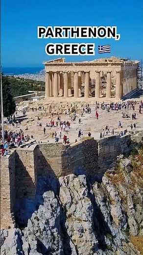 Parthenon Greece: Iconic Views & Greatest World Wonder | #Shorts