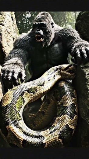 Kong Serpent Martial Battle vs Baboon | Fierce Wild Fight in the Deep Jungle