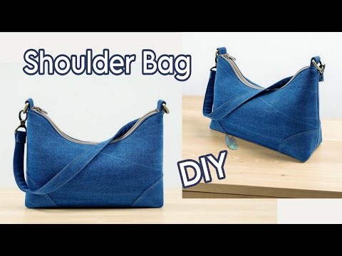 DIY Cara Membuat Tas/Shoulder Bag Tutorial & Pattern