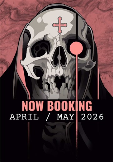 April / May 2026 Booking for Tattoo Projects!