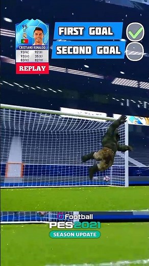 “Cristiano Ronaldo’s Two Stunning Free-Kick Goals in PES 2021! ⚽💥 #CristianoRonaldo #PES2021”