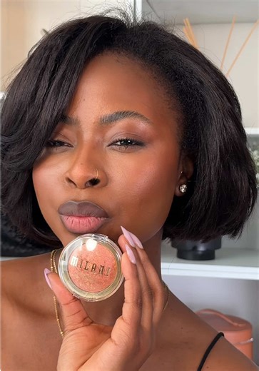 Another fav 😍 Baked blush @Milani Cosmetics shade rose d’oro #fyp | Milani Baked Blush