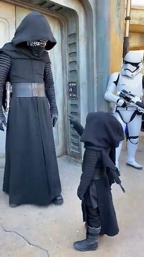 Mini Kylo Ren Is About To Take Over The Galaxy #shorts