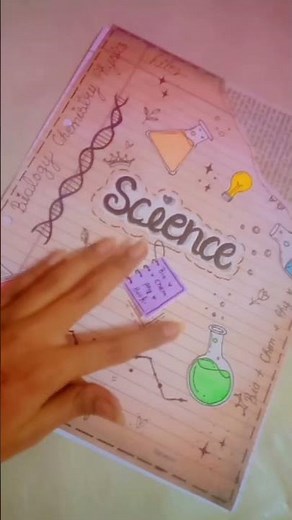 practical file decoration ,✨# science file decoration#artcrafting #drawing#support #subscribe