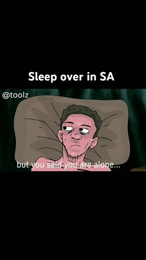 sleep over in SA #toolz #animation #southafrica #trending #viral #fyp #funny #shorts | Toolz_sa