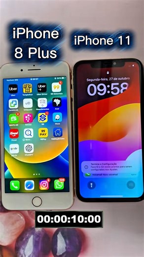 iPhone 8 Plus X iPhone 11 Boot Comparison #iphone #shortsviral