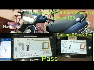 2020 Suzuki Access 125 BS6 Blutooth Version, Navigatio & Calling,Test & Full Information How to Work