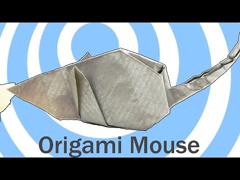 Origami mouse instructions
