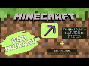 Come creare il piccone più forte di Minecraft