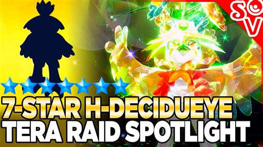 Hisuian Decidueye 7-Star *OVER* in Pokemon Scarlet and Violet