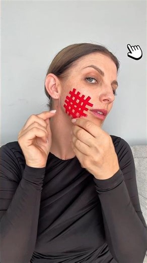 Face taping for sagging cheeks works! #faceyoga #lookingforthebestprices #kinesiotaping