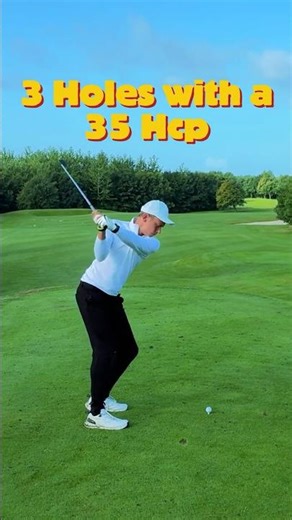 3 holes with a 35 Handicapper #golf #golfswing #highhandicapgolf