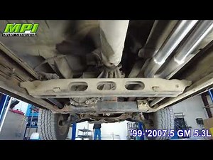 Under-view '99-'07 GM 5.3L with (MPI Turbo Series Muffler)