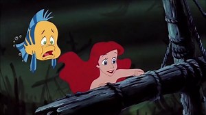 The Little Mermaid - Sunken Ship and Shark Scene HD